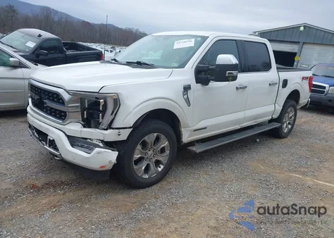 2021 Ford F-150 Platinum from USA, damaged, VIN 1FTFW1ED3MFB76246